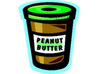 Sticker Custom Preview Image #063350 Food Drink Fast Food Peanut Butter1