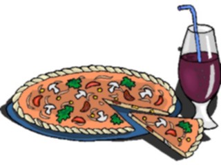 Sticker Custom Preview Image #063386 Food Drink Fast Food Pizza25