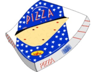 Sticker Custom Preview Image #063391 Food Drink Fast Food Pizza Box