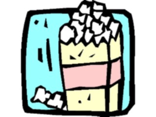 Sticker Custom Preview Image #063401 Food Drink Fast Food Popcorn06