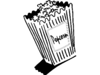 Sticker Custom Preview Image #063404 Food Drink Fast Food Popcorn09