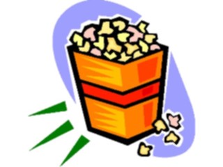 Sticker Custom Preview Image #063406 Food Drink Fast Food Popcorn11