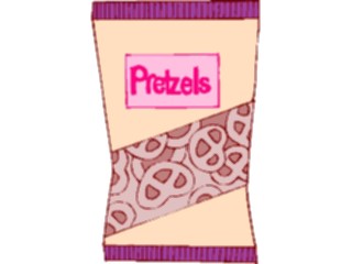 Sticker Custom Preview Image #063440 Food Drink Fast Food Pretzels1