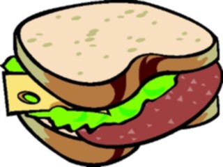 Sticker Custom Preview Image #063450 Food Drink Fast Food Sandwich06