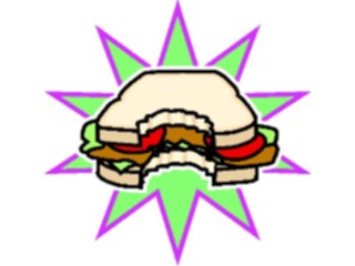 Sticker Custom Preview Image #063463 Food Drink Fast Food Sandwich19