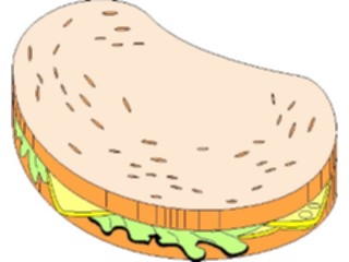 Sticker Custom Preview Image #063476 Food Drink Fast Food Sandwich Reuben