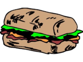 Sticker Custom Preview Image #063489 Food Drink Fast Food Sandwich Submarine12