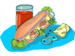 Sticker Custom Preview Image #063491 Food Drink Fast Food Sandwich Submarine14