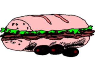 Sticker Custom Preview Image #063493 Food Drink Fast Food Sandwich Submarine16