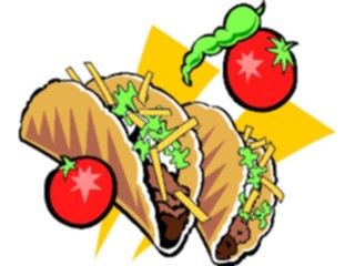 Sticker Custom Preview Image #063533 Food Drink Fast Food Tacos1