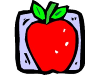 Sticker Custom Preview Image #063567 Food Drink Fruits Apple21