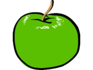 Sticker Custom Preview Image #063574 Food Drink Fruits Apple28