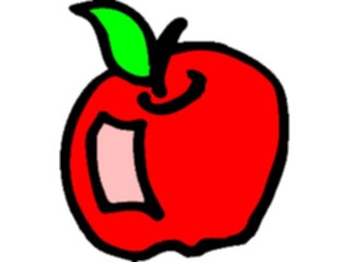 Sticker Custom Preview Image #063592 Food Drink Fruits Apple46