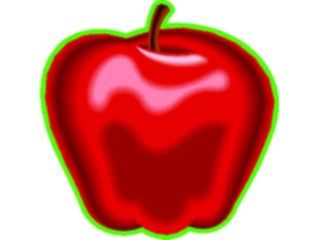 Sticker Custom Preview Image #063612 Food Drink Fruits Apple66