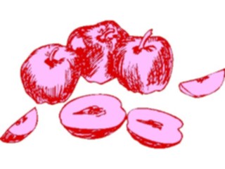 Sticker Custom Preview Image #063643 Food Drink Fruits Apples06