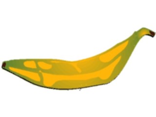 Sticker Custom Preview Image #063693 Food Drink Fruits Banana04