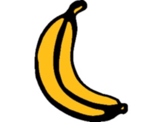 Sticker Custom Preview Image #063708 Food Drink Fruits Banana19