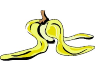 Sticker Custom Preview Image #063717 Food Drink Fruits Banana Peel