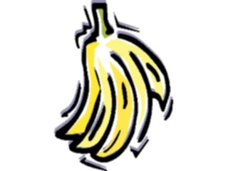 Sticker Custom Preview Image #063729 Food Drink Fruits Bananas09