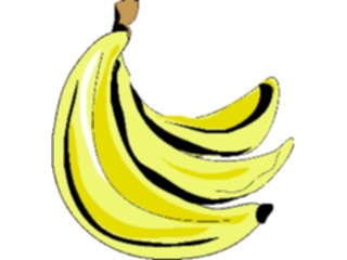 Sticker Custom Preview Image #063731 Food Drink Fruits Bananas11