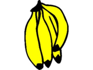 Sticker Custom Preview Image #063733 Food Drink Fruits Bananas13