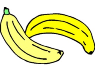 Sticker Custom Preview Image #063734 Food Drink Fruits Bananas14