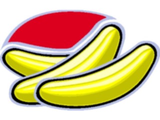 Sticker Custom Preview Image #063738 Food Drink Fruits Bananas18