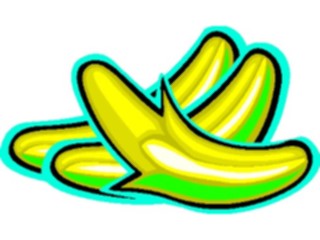 Sticker Custom Preview Image #063739 Food Drink Fruits Bananas19