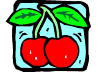 Sticker Custom Preview Image #063766 Food Drink Fruits Cherries08