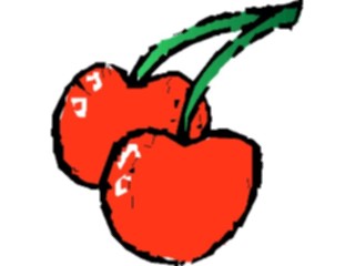 Sticker Custom Preview Image #063771 Food Drink Fruits Cherries13