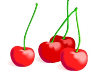 Sticker Custom Preview Image #063787 Food Drink Fruits Cherries29