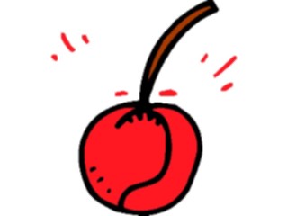 Sticker Custom Preview Image #063805 Food Drink Fruits Cherry2