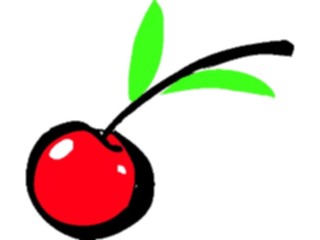 Sticker Custom Preview Image #063807 Food Drink Fruits Cherry4