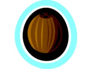 Sticker Custom Preview Image #063815 Food Drink Fruits Coconut2