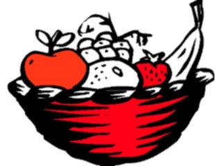 Sticker Custom Preview Image #063830 Food Drink Fruits Fruit Basket3