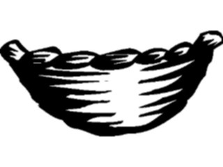 Sticker Custom Preview Image #063834 Food Drink Fruits Fruit Basket Empty