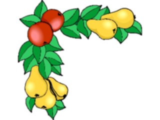 Sticker Custom Preview Image #063835 Food Drink Fruits Fruit Border