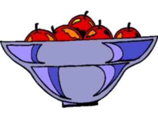 Sticker Custom Preview Image #063838 Food Drink Fruits Fruit Bowl03