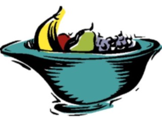 Sticker Custom Preview Image #063840 Food Drink Fruits Fruit Bowl05