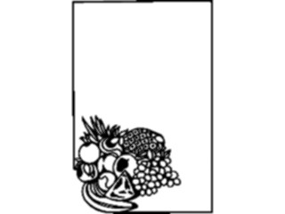 Sticker Custom Preview Image #063856 Food Drink Fruits Fruit Frame