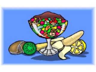 Sticker Custom Preview Image #063858 Food Drink Fruits Fruit Salad1
