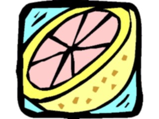 Sticker Custom Preview Image #063869 Food Drink Fruits Grapefruit5