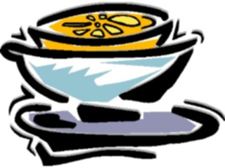 Sticker Custom Preview Image #063872 Food Drink Fruits Grapefruitin Bowl