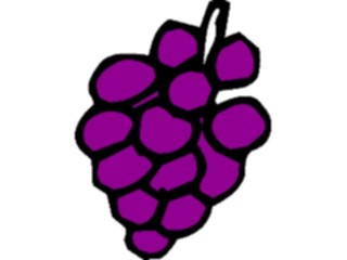 Sticker Custom Preview Image #063888 Food Drink Fruits Grapes15