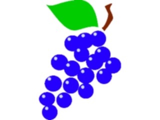 Sticker Custom Preview Image #063897 Food Drink Fruits Grapes24