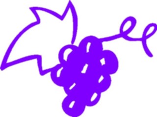 Sticker Custom Preview Image #063903 Food Drink Fruits Grapes30