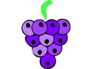 Sticker Custom Preview Image #063906 Food Drink Fruits Grapes33