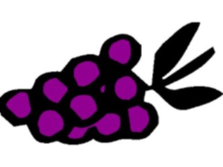 Sticker Custom Preview Image #063909 Food Drink Fruits Grapes36