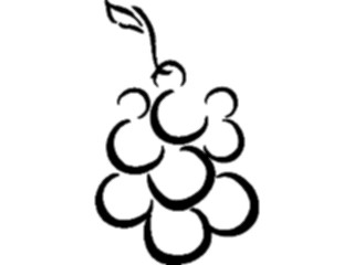 Sticker Custom Preview Image #063910 Food Drink Fruits Grapes37
