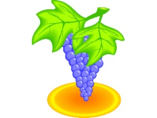 Sticker Custom Preview Image #063912 Food Drink Fruits Grapes39